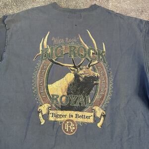 Men's Vintage 90's Big Rock Clothing Nice Rack Bigger Is Better T Shirt Sz XL